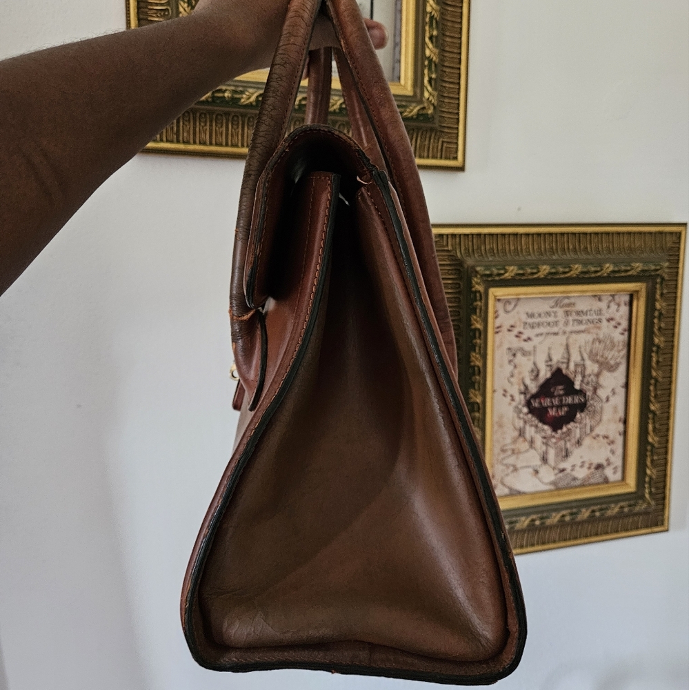Vintage Gucci Satchel Handbag - Picture 3 of 10